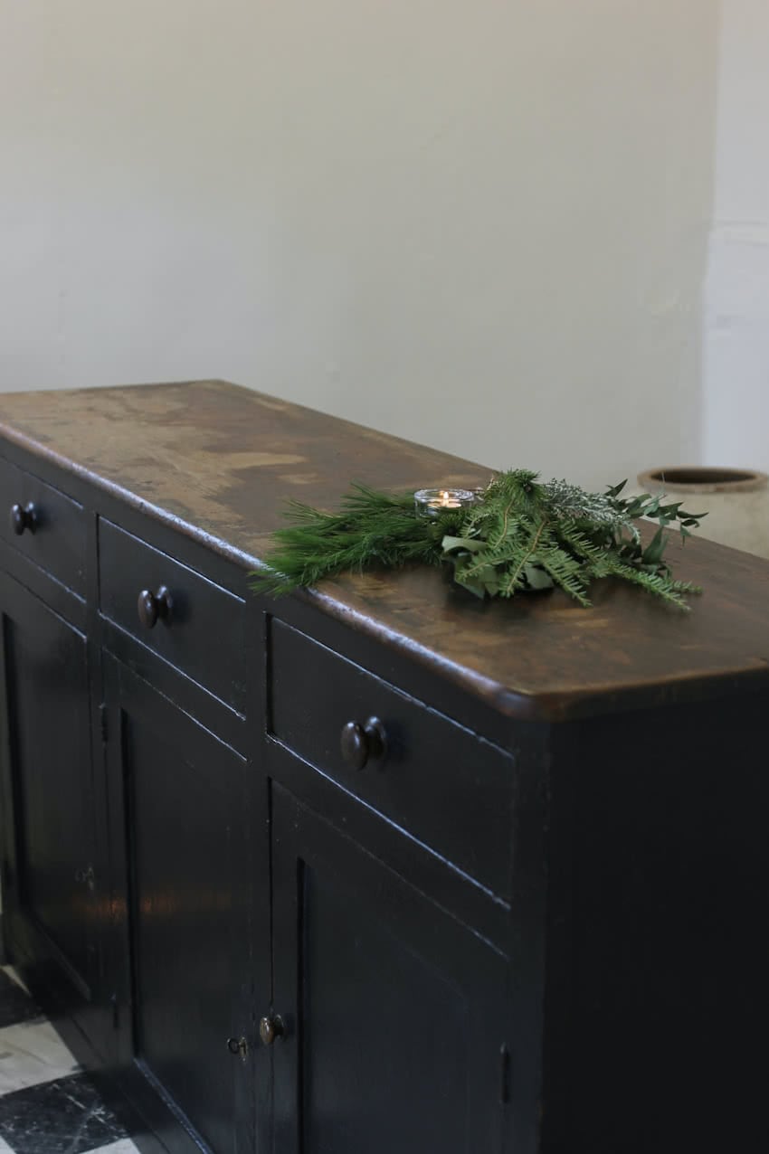 very early swedish mora antique pine clock