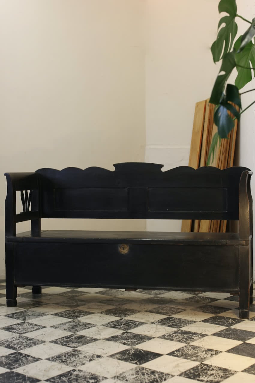 bespoke french style painted pine drapers table