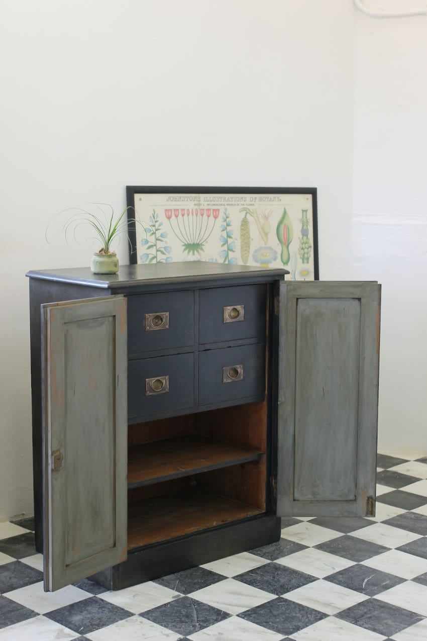 black-pine-cupboard-with-drawers