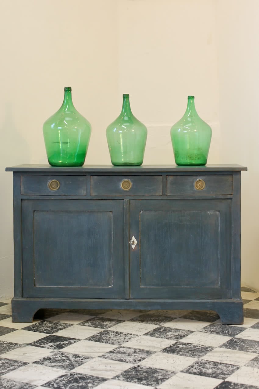 hungarian original painted pine folk art wardrobe