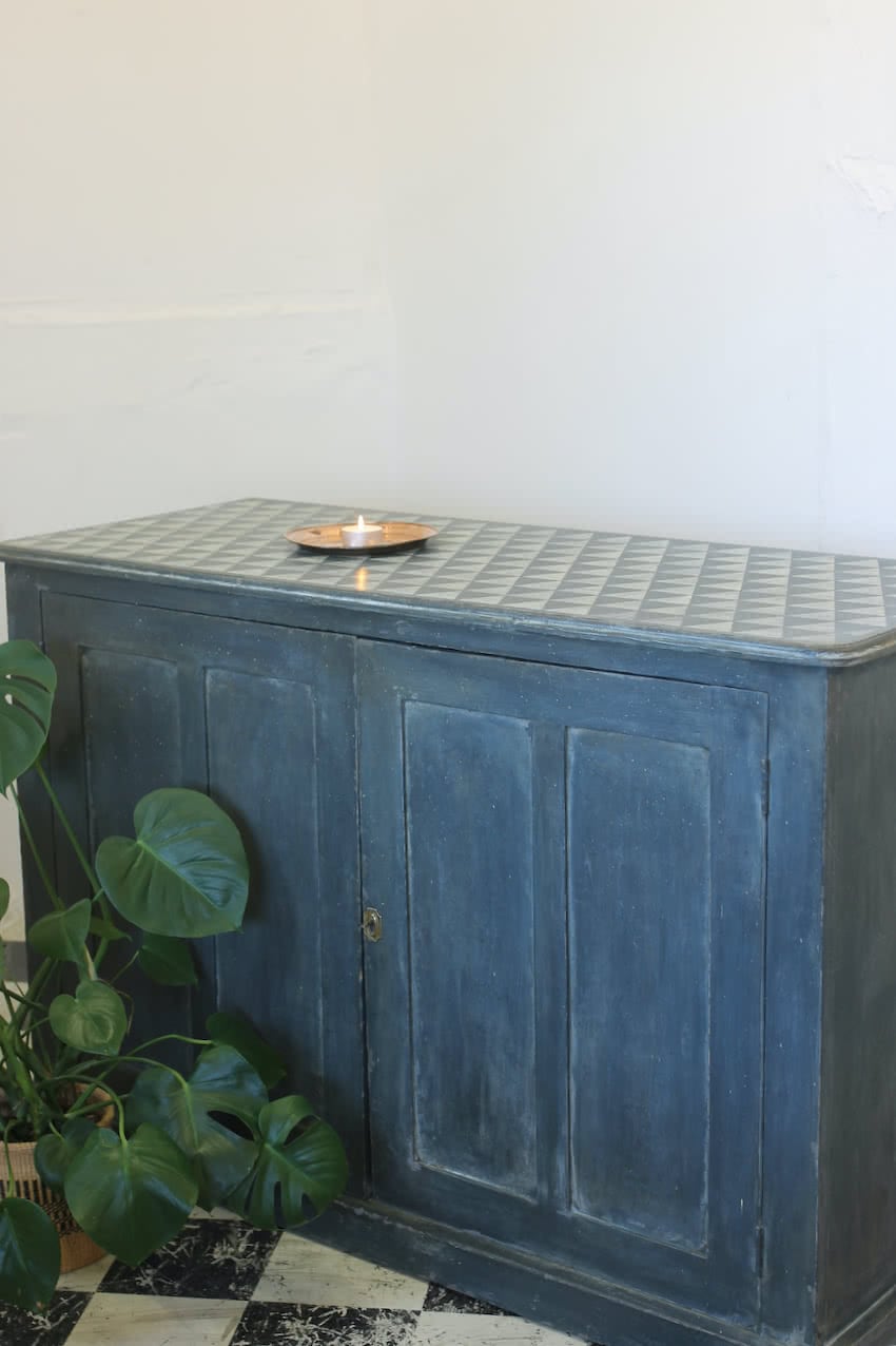 large two drawer pot board base