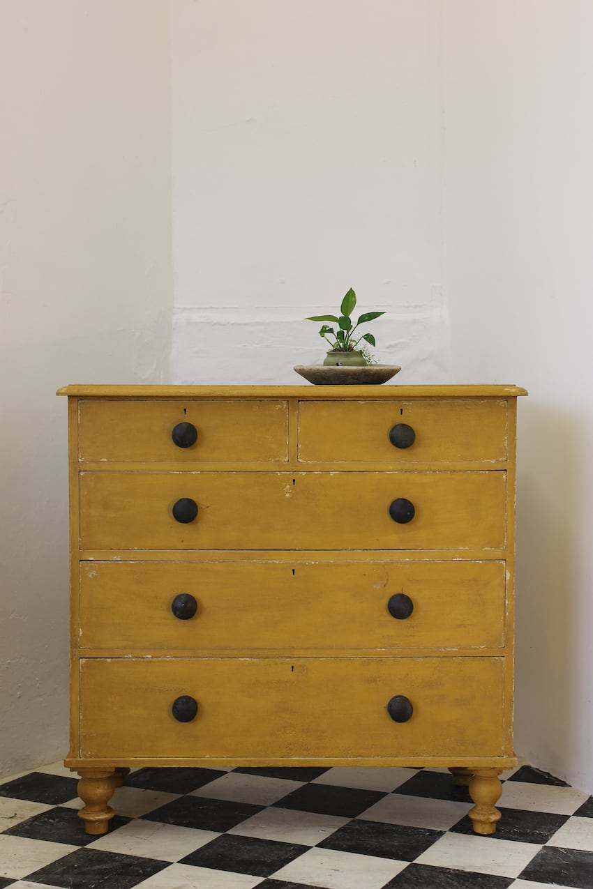 very early swedish mora antique pine clock